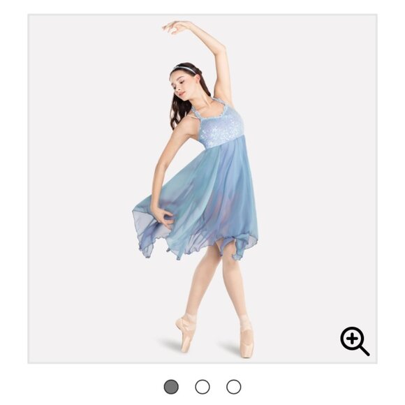 Revolution Into the Unknown Baby Blue Lyrical Dance Dress - Picture 3 of 6